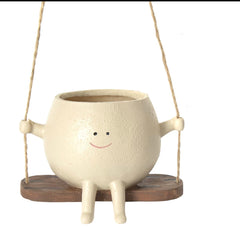 Lumi Swing – Pot décoratif suspendu